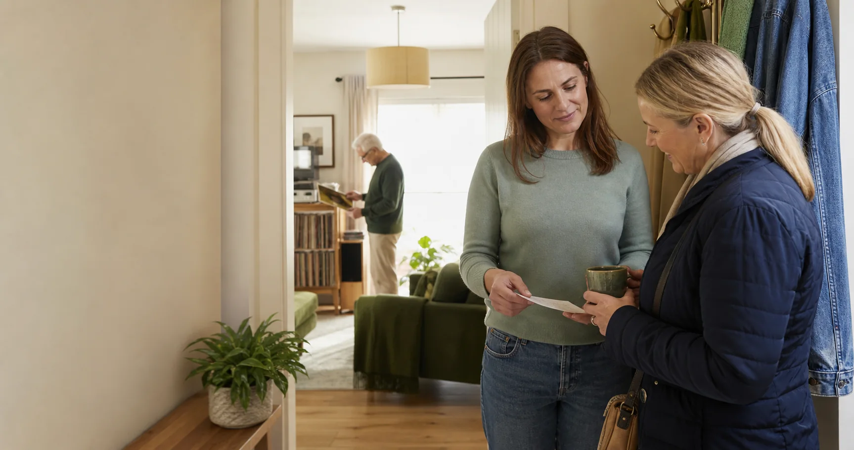 A calm and familiar home setting prepared for respite support